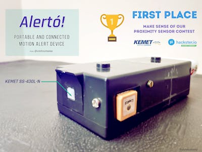 Alerto! : Portable and Connected Motion Alert Device