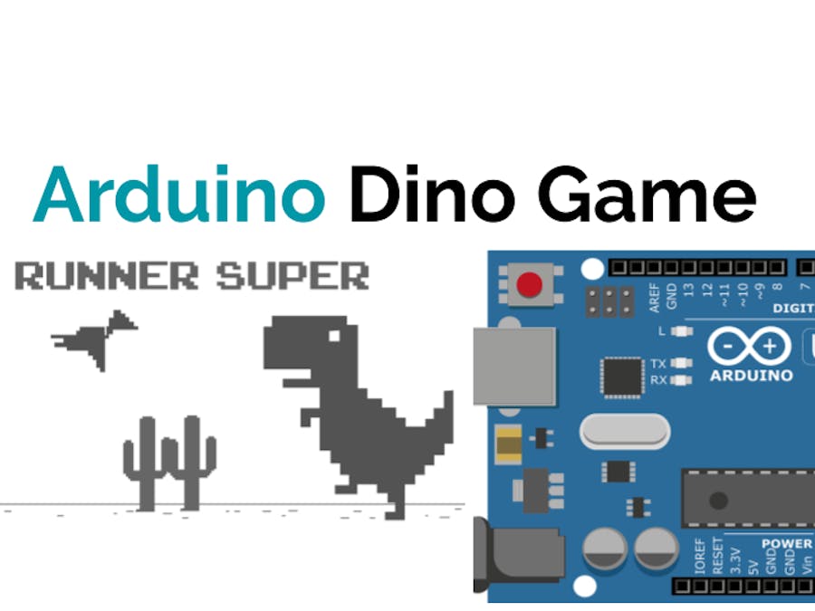 Dino Run Game using C with Source Code