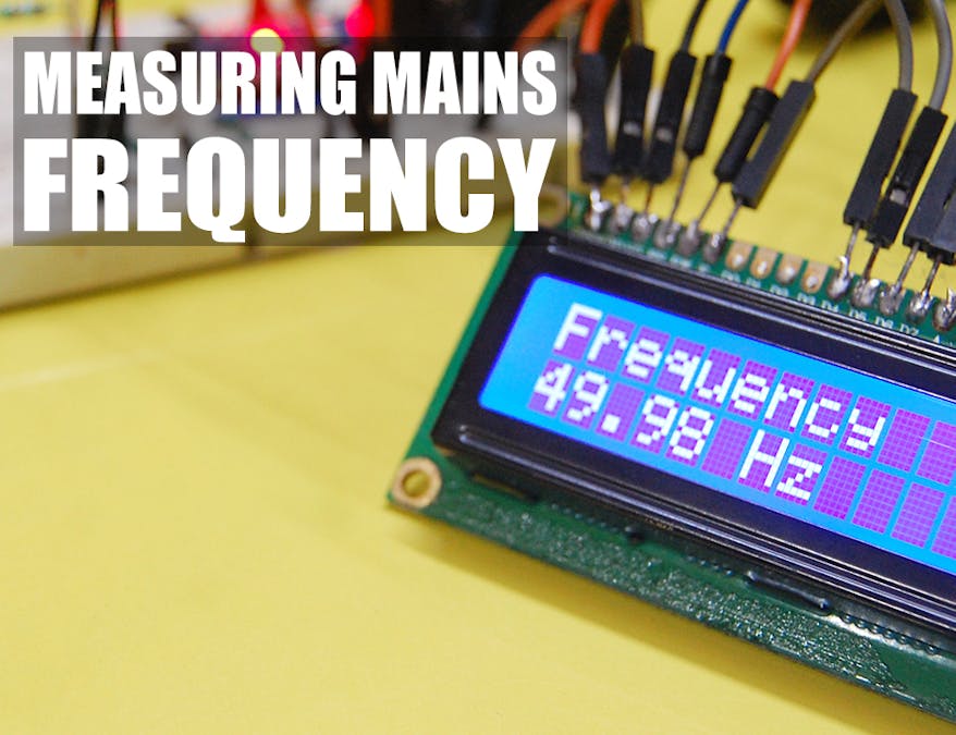 Measure Mains Frequency Using Arduino