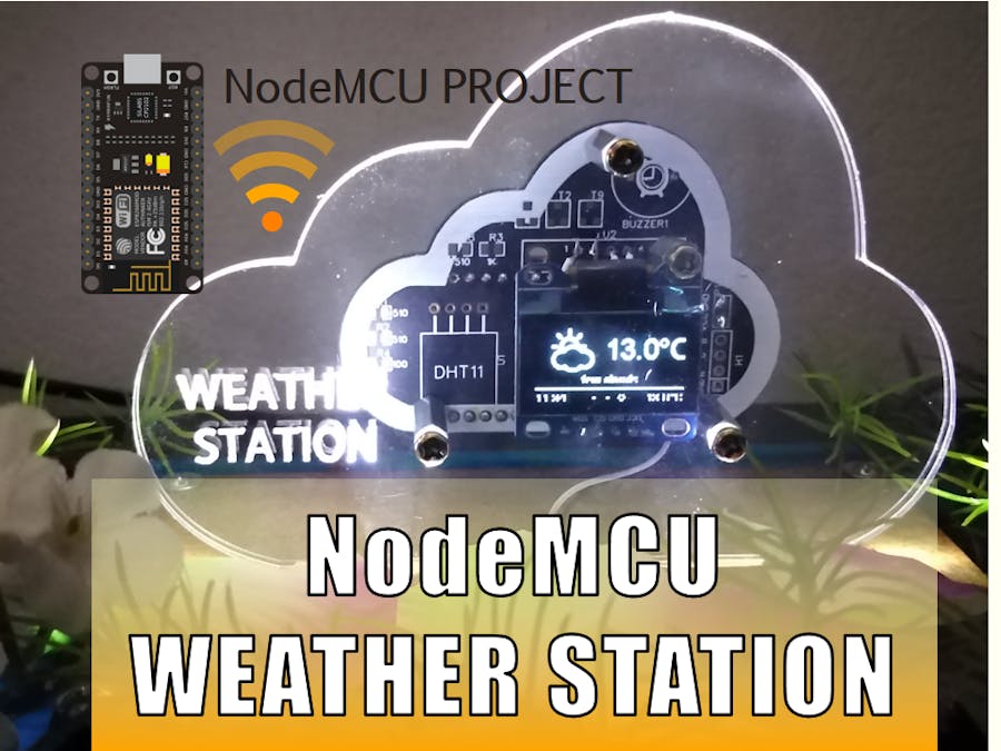 Online Weather Station (NodeMCU)