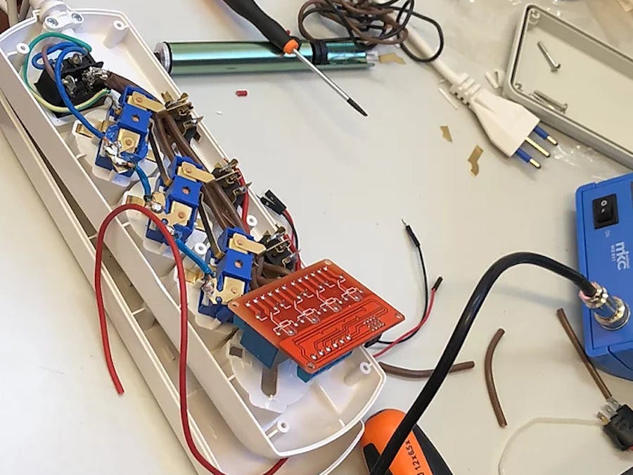 Control relays at a specific time