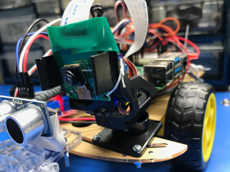 Pan Tilt Camera for Raspberry Pi robot