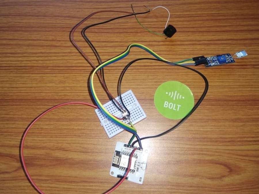 Humidity sensing and alerting system using Bolt IoT