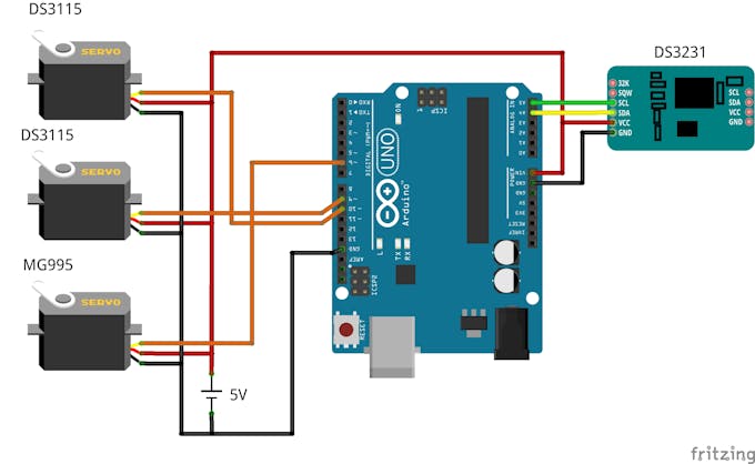 Clock Arm - Arduino Project Hub