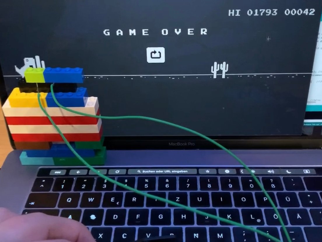 Arduino Playing Dino Game - Hackster.io