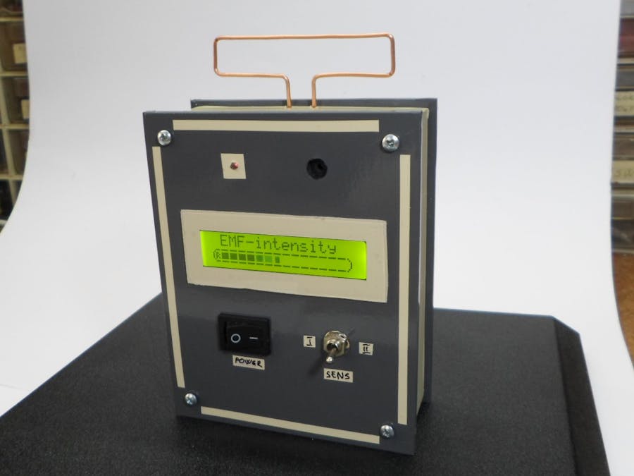 DIY Ultra Sensitive EMF Detector - Hackster.io