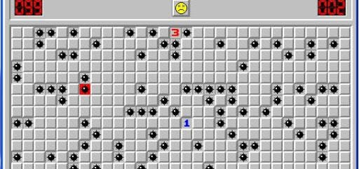 Figure 1 - Minesweeper of the Windows Operating System.