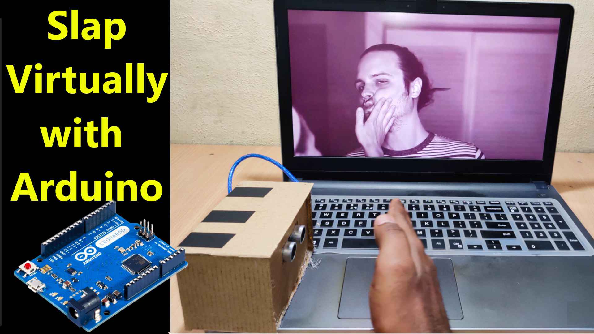 Slap Virtually with Arduino Leonardo – Fun Project - Hackster.io