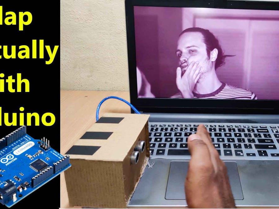 Slap Virtually with Arduino Leonardo – Fun Project