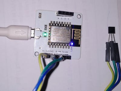 Temperature prediction using Bolt Iot