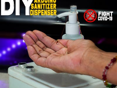 DIY Hand Sanitizer Dispenser Using Arduino