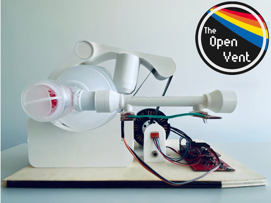 OpenVent open-source 3D printable ventilator