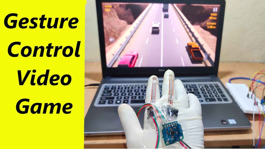 How to Make Gesture Control Game with Arduino Leonardo