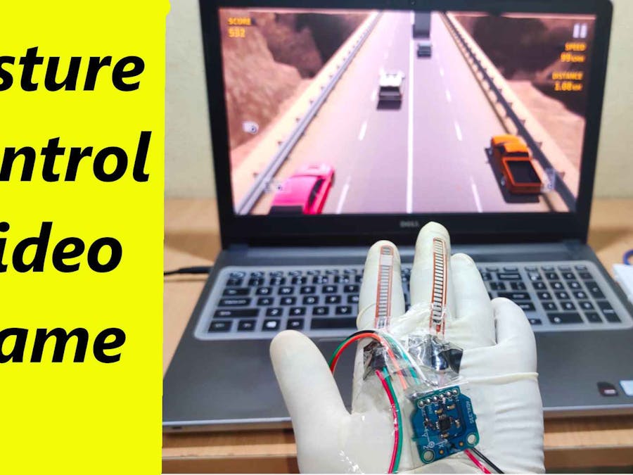 How to Make Gesture Control Game with Arduino Leonardo