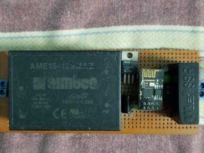 ESP-01 based Sonoff wireless smart switch