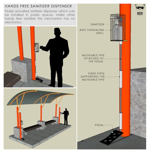 Hands Free Sanitizer Dispenser Arduino Project Hub