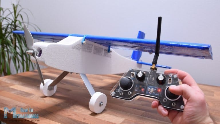 styrofoam remote control airplane
