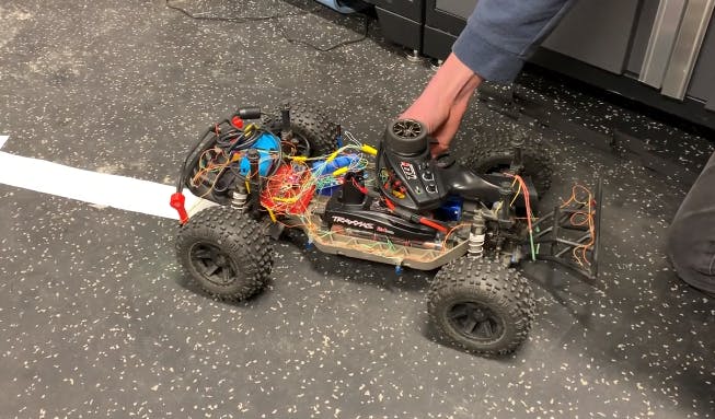 Self build top nitro car