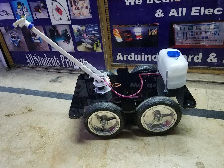 Agricultural Pesticide Spraying Robot Arduino Project Hub