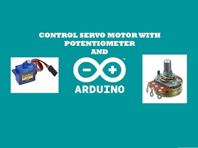 Control Servo motor with Arduino Uno and POT