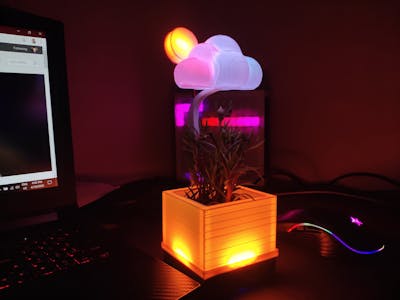 Unique Desk Weather Station