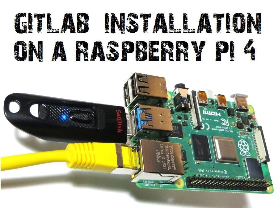 Installation of GitLab CE on a Raspberry Pi 4 (4GB)