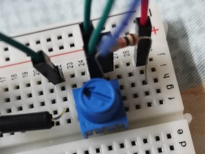 Potentio-buzzer