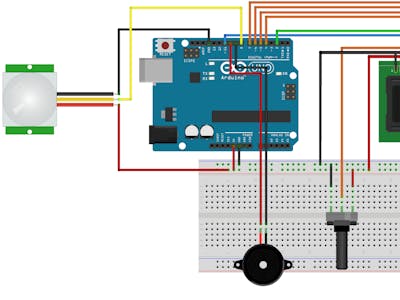 Burglar Alarm with Arduino