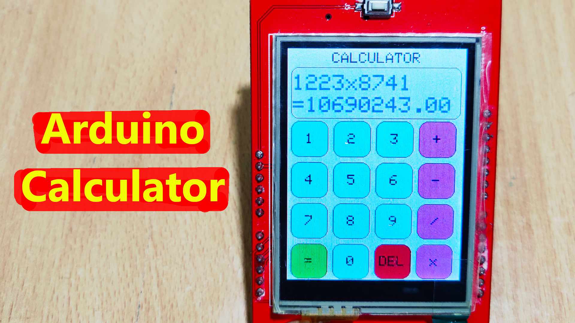 How to Make an Arduino Calculator  CircuitMix