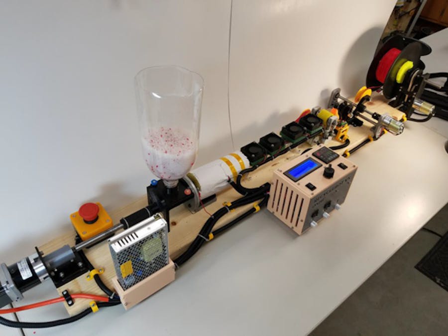 RepRapable Recyclebot: Open Source 3D-Printable Extruder