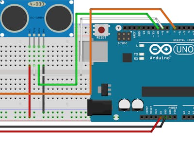 Arduino UNO Rev3 ultrasonic distance measurement - Arduino Project Hub