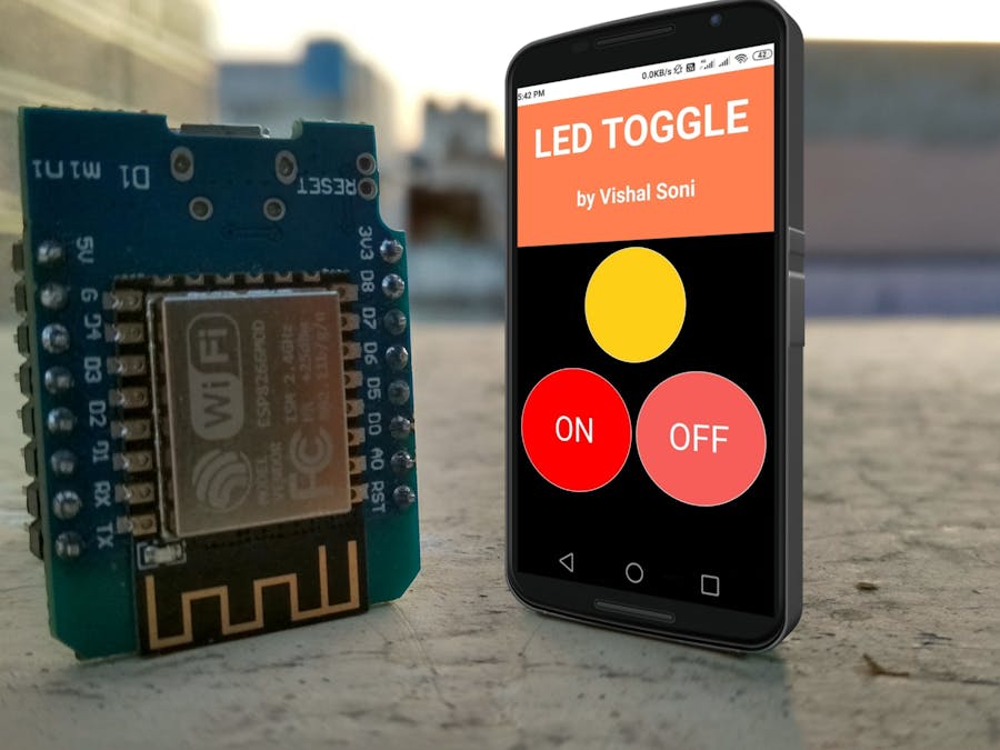 Nodemcu Mini D1 R1 || Beginners || Led toggle || Wemos D1 R1