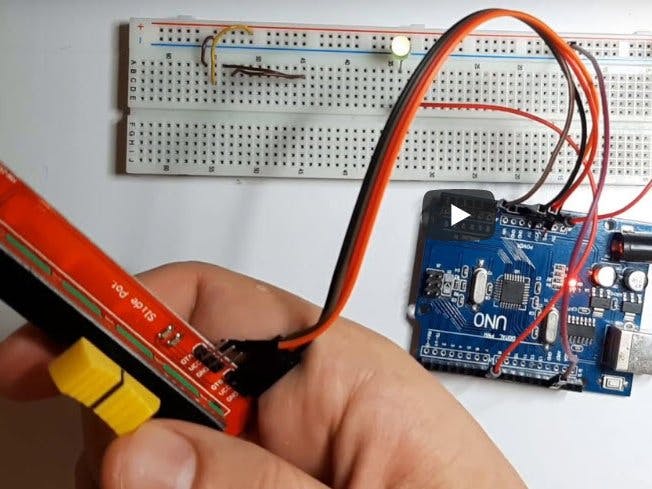 Control LED Blinking Pulses With a Potentiometer