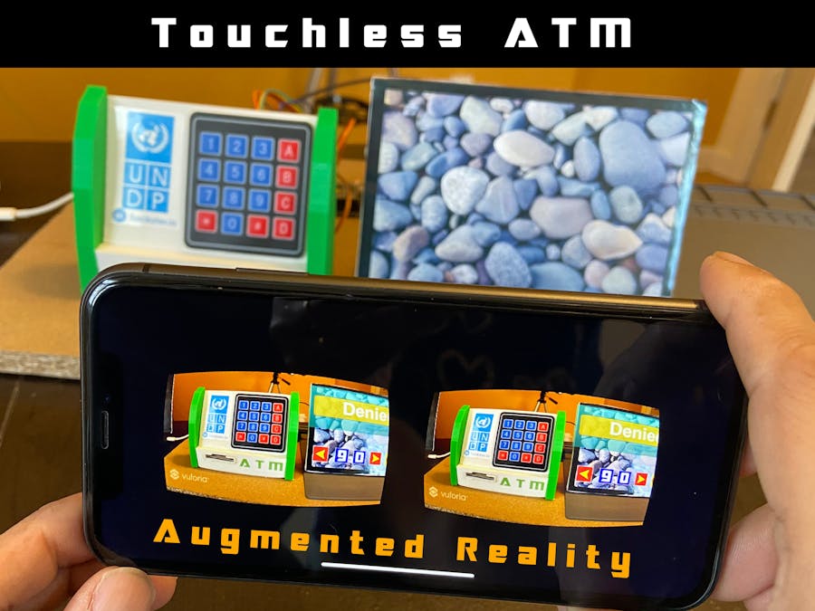 Touchless ATM using Augmented Reality