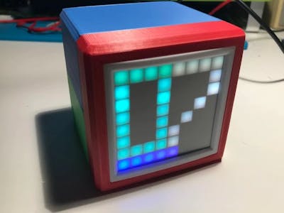 RGB Box Clock