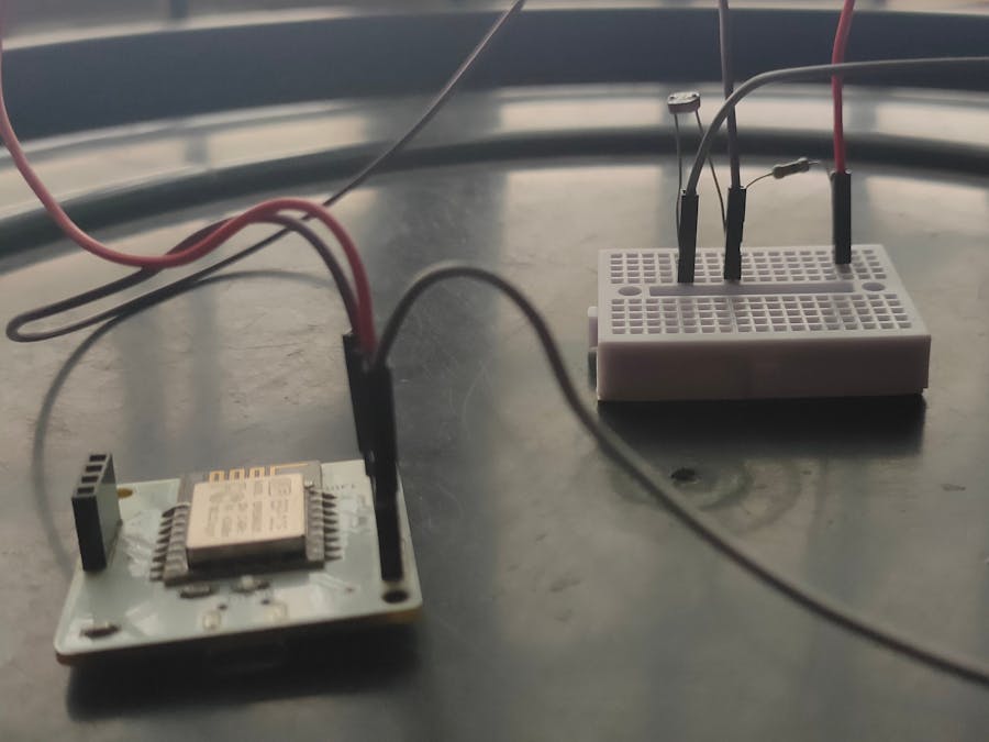 Light Monitoring System with Message Alert using Bolt IOT
