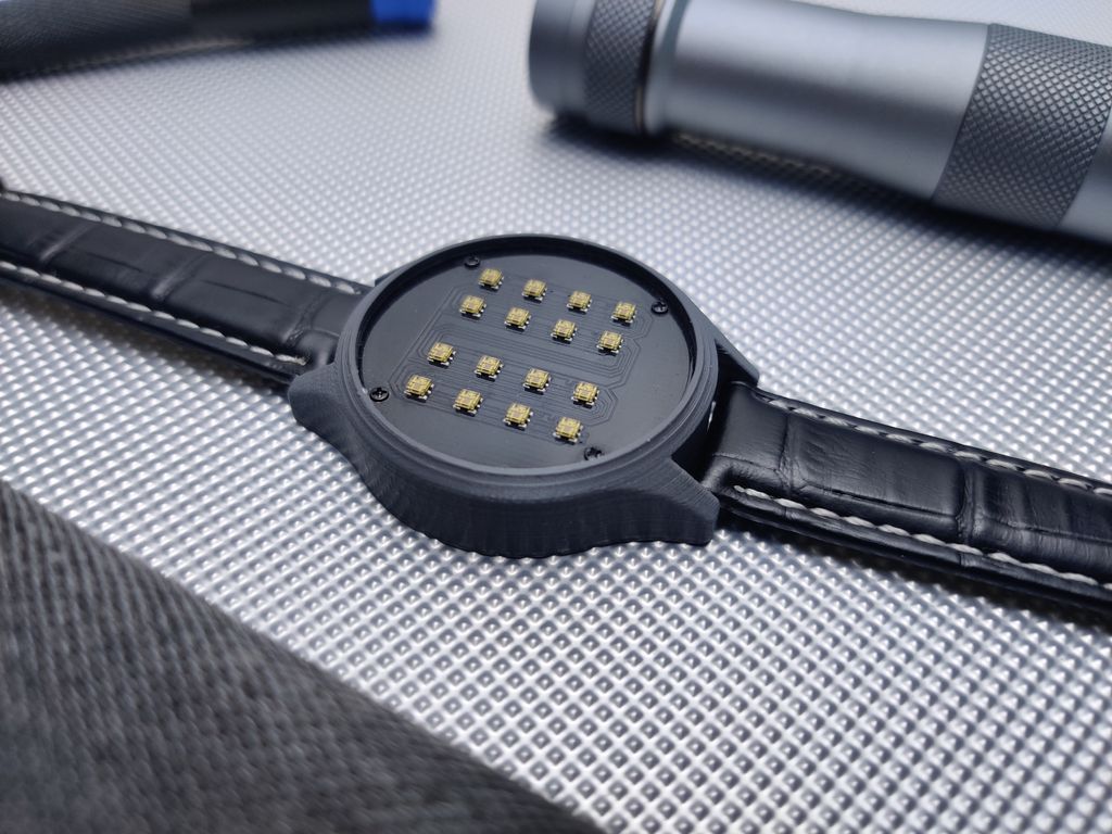 The retro AIRO LED watch is inspired by sentient artificial intelligence  for a robotic future - Yanko Design