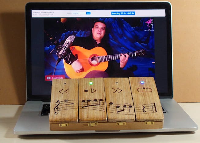 Loop  Videos with Your Feet While You Strum Along 