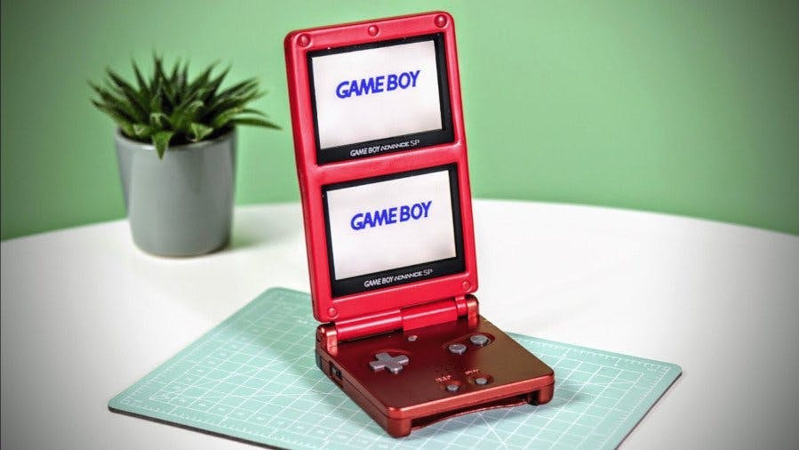 The Retro Future Builds a Dual-Screen Nintendo Game Boy Advance SP for No  Reason 