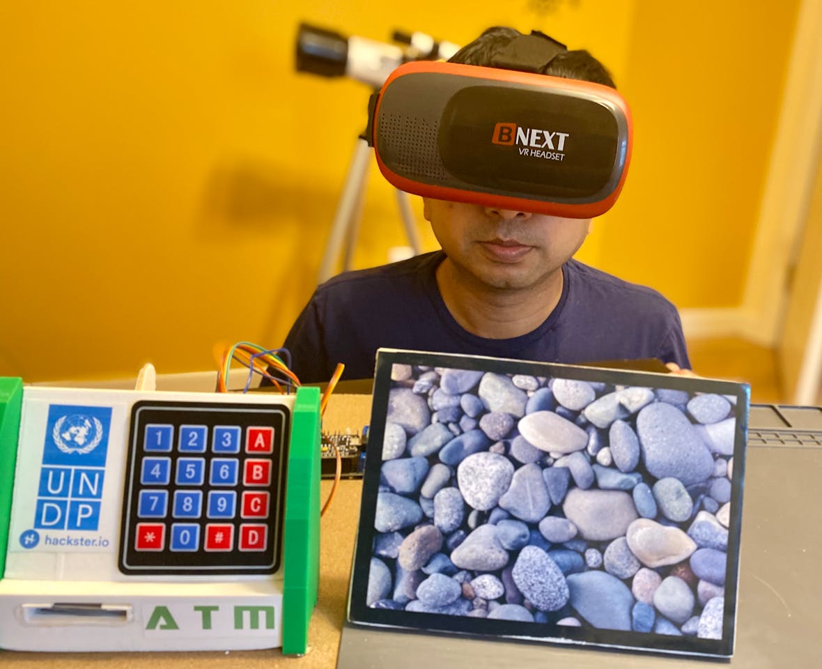 Touchless ATM using Augmented Reality - Hackster.io