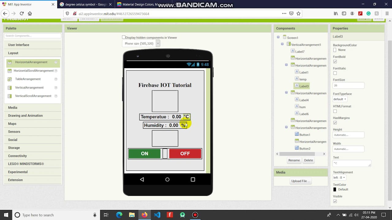 iot using firebase and nodemcu
