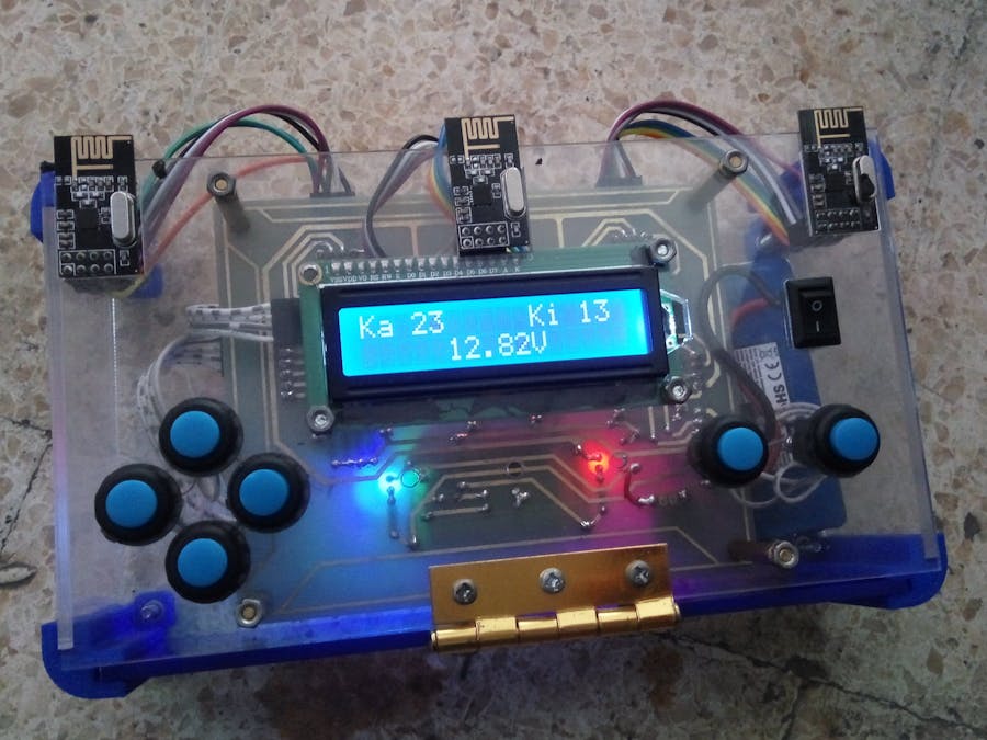 Mini ARM Robot use Multichannel NRF24