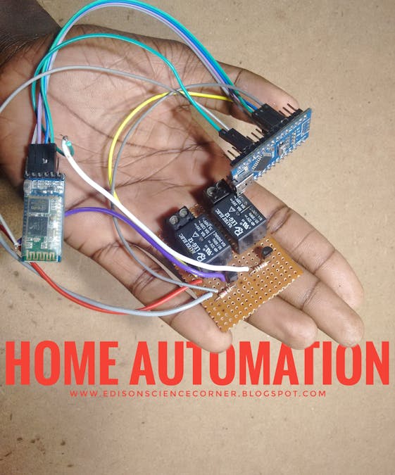 Simple Home Automation (custom Bluetooth Application)