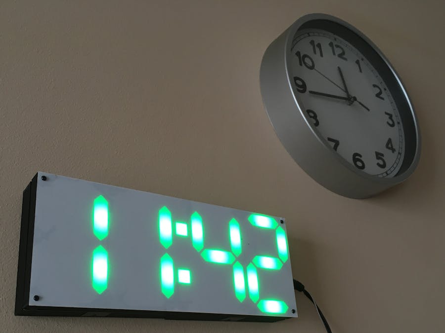 LED Pixel Clock