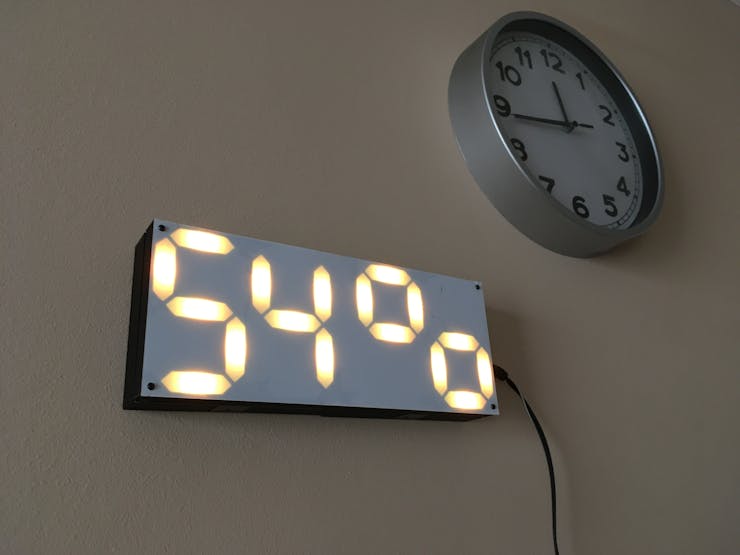 LED Pixel Clock - Hackster.io