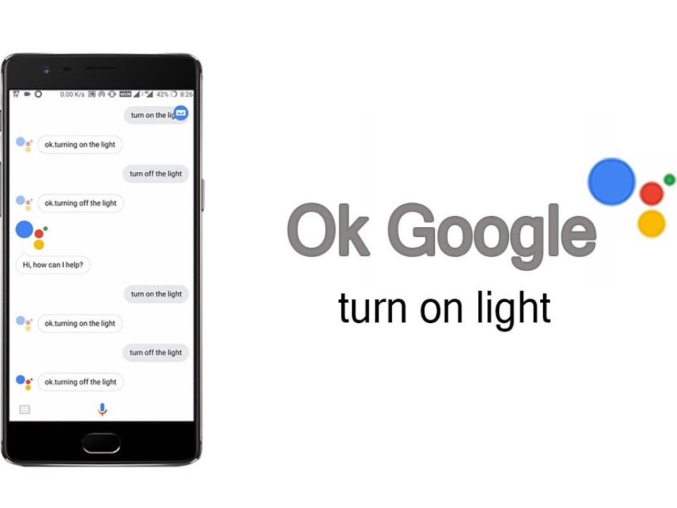 ok google turn on light