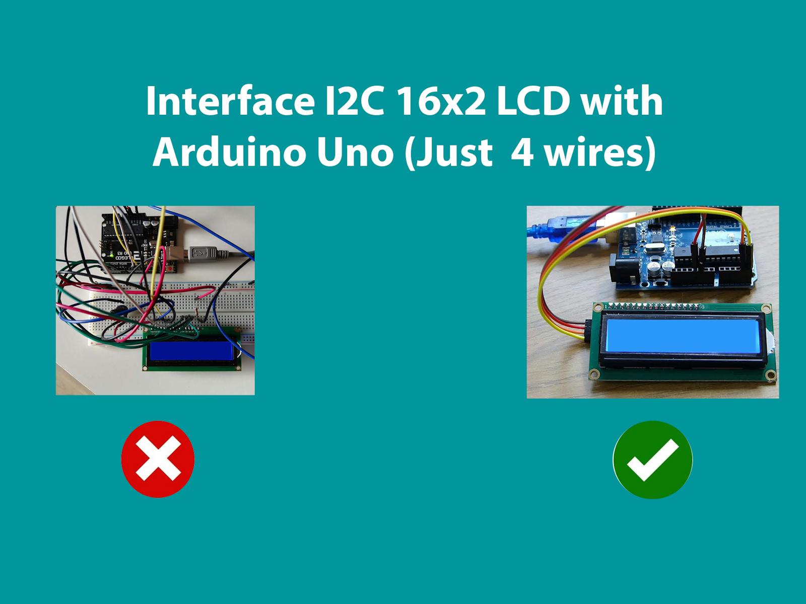2X16 Character Blue Modular OLED | Arduino Ready with I2C Interface