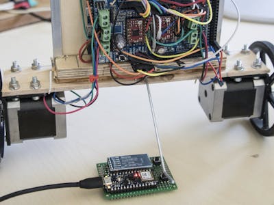 Gesture Control of a Self-Balancing Robot Using TensorFlow
