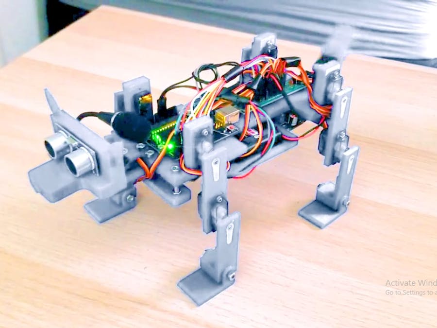Arduino Robot Dog Testing Arduino Smartcreativity Arduino Project Hub