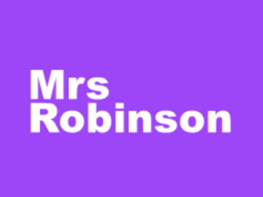 Mrs Robinson
